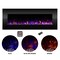Northwest Electric NO HEAT Decorative Fireplace Color Changing LED Flames Wall Mount Remote 54 Inch